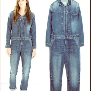 Zara Denim Jumpsuit